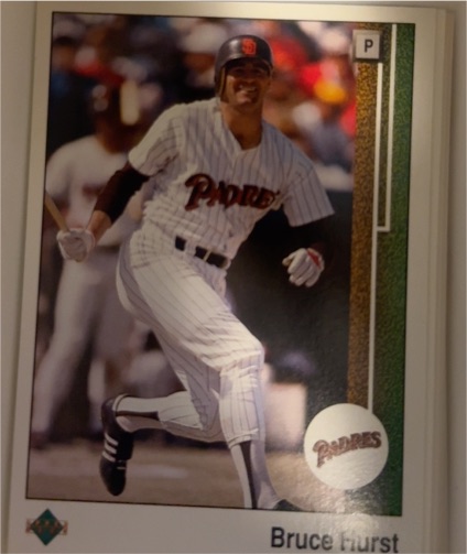 1989 Upper Deck #792 Bruce Hurst — front