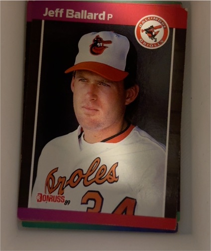 1989 Donruss #495 Jeff Ballard — front