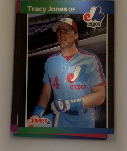 1989 Donruss #574 Tracy Jones — front