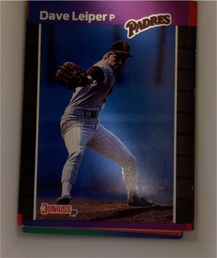 1989 Donruss #465 Dave Leiper — front