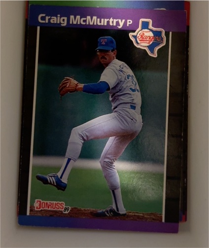 1989 Donruss #520 Craig McMurtry — front