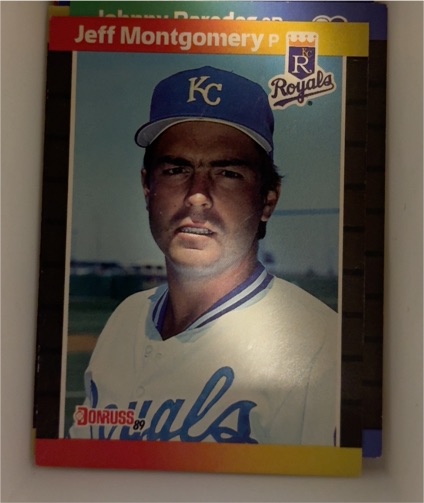 1989 Donruss #440 Jeff Montgomery — front