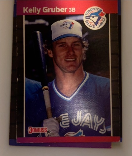 1989 Donruss #113 Kelly Gruber — front