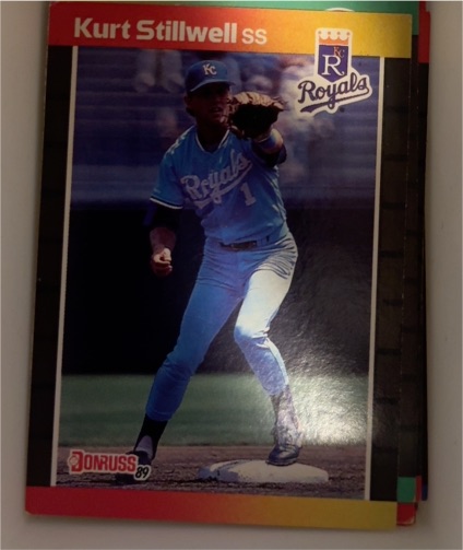 1989 Donruss #322 Kurt Stillwell — front