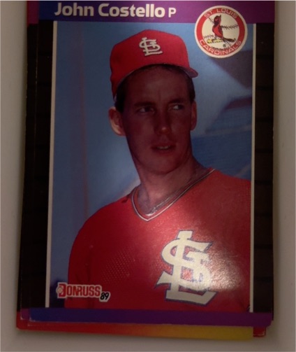 1989 Donruss #518 John Costello — front