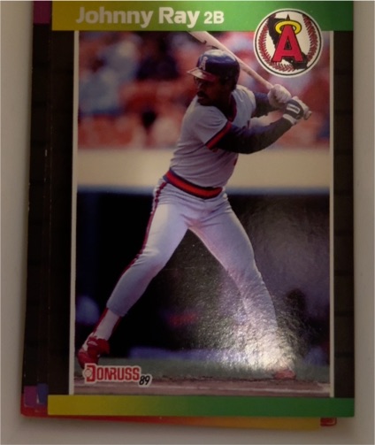 1989 Donruss #331 Johnny Ray — front