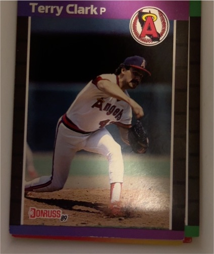 1989 Donruss #607 Terry Clark — front
