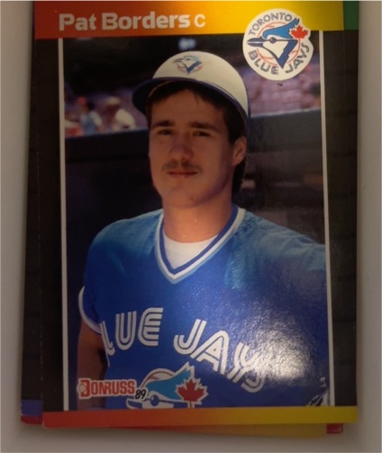 1989 Donruss #560 Pat Borders — front