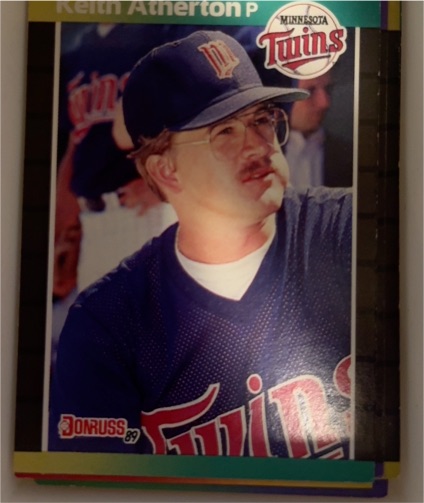 1989 Donruss #273 Keith Atherton — front