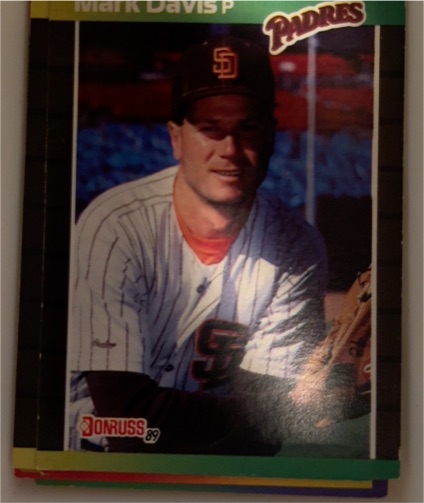 1989 Donruss #65 Mark Davis — front