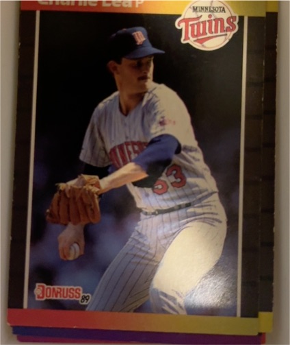 1989 Donruss #473 Charlie Lea — front