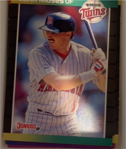 1989 Donruss #626 John Moses — front