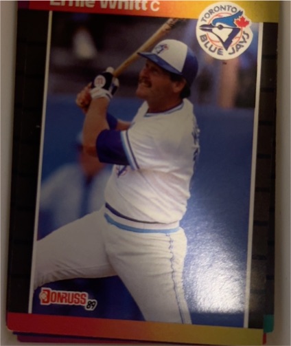 1989 Donruss #591 Ernie Whitt — front