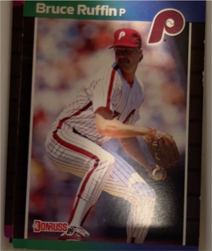 1989 Donruss #515 Bruce Ruffin — front