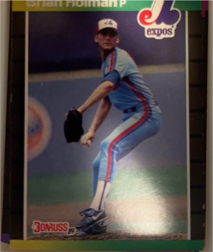 1989 Donruss #511 Brian Holman — front
