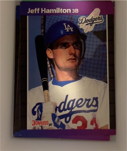 1989 Donruss #550 Jeff Hamilton — front
