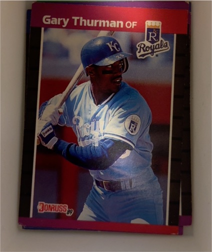 1989 Donruss #498 Gary Thurman — front