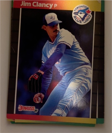 1989 Donruss #267 Jim Clancy — front