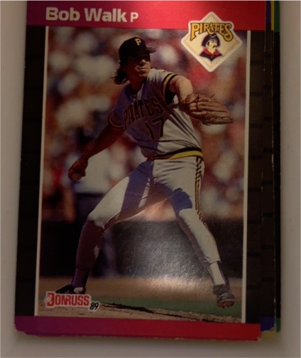 1989 Donruss #172 Bob Walk — front