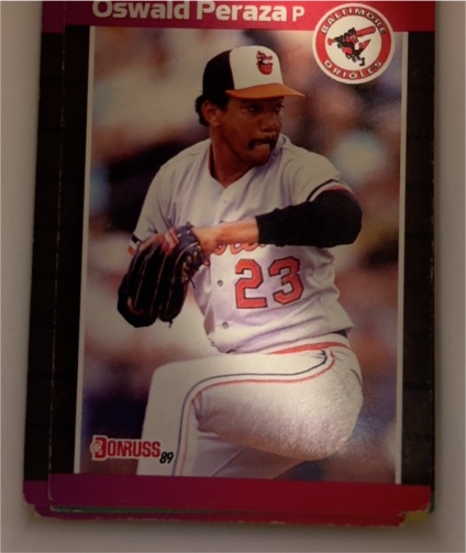 1989 Donruss #635 Oswald Peraza — front