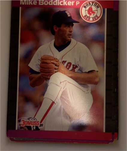 1989 Donruss #612 Mike Boddicker — front