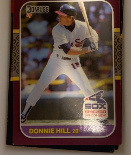 1987 Donruss Opening Day #237 Donnie Hill — front