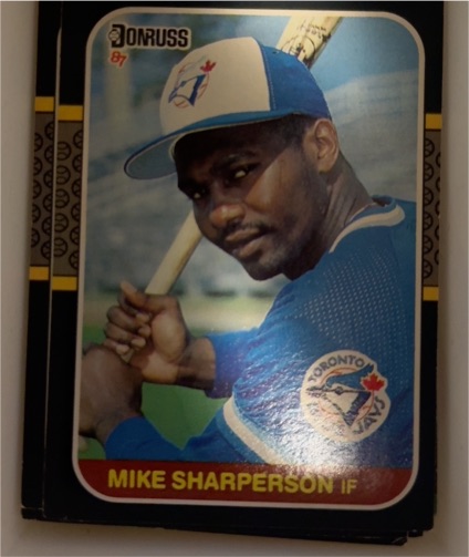 1987 Donruss #565 Mike Sharperson — front