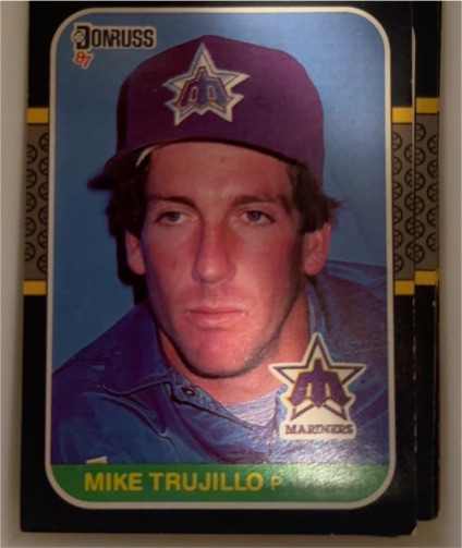 1987 Donruss #613 Mike Trujillo Seattle Mariners — front