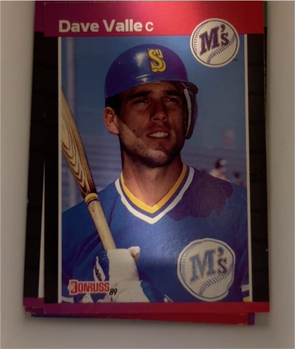 1989 Donruss #614c Dave Valle — front