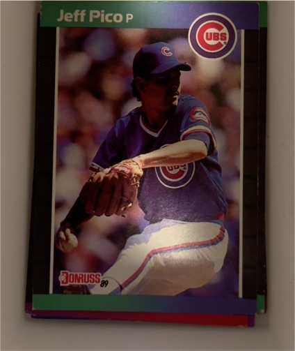 1989 Donruss #P Jeff Pico — front