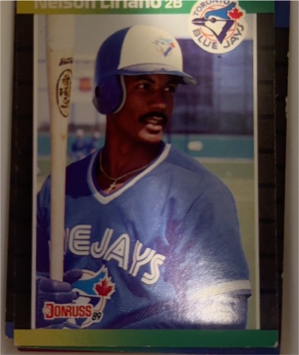 1989 Donruss #627b Nelson Liriano — front