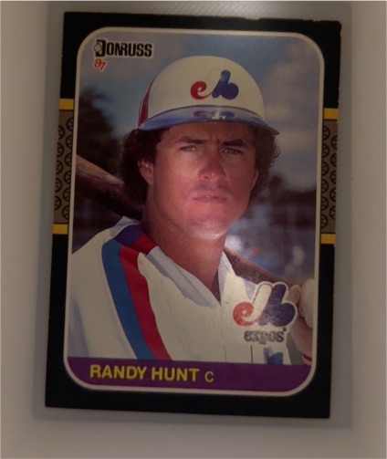 1987 Donruss #625 Randy Hunt — front
