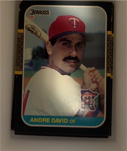 1987 Donruss #519 Andre David — front