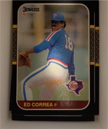 1987 Donruss #57 Ed Correa — front
