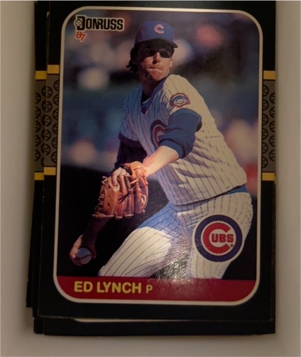 1987 Donruss #516 Ed Lynch — front