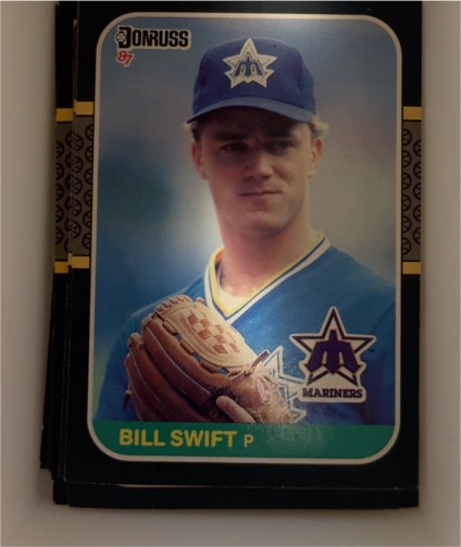1987 Donruss #517 Bill Swift — front