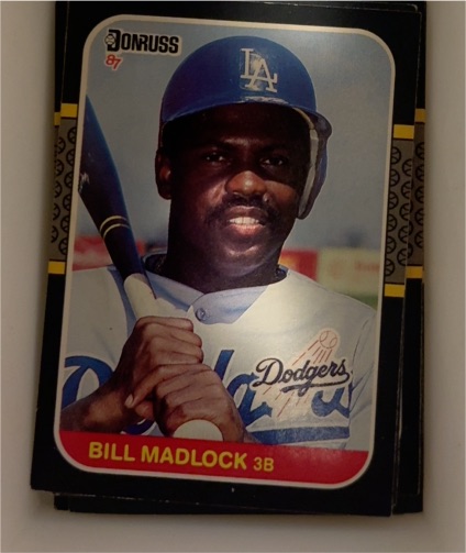 1987 Donruss #155 Bill Madlock — front