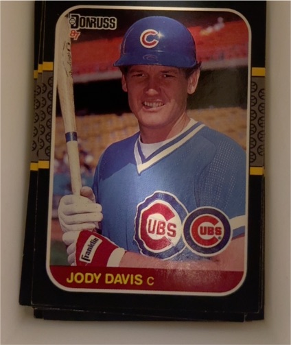 1987 Donruss #269 Jody Davis — front