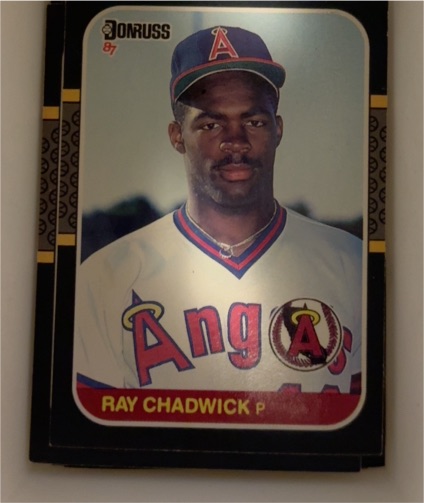 1987 Donruss #505 Ray Chadwick — front