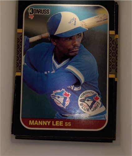 1987 Donruss #97 Manny Lee — front