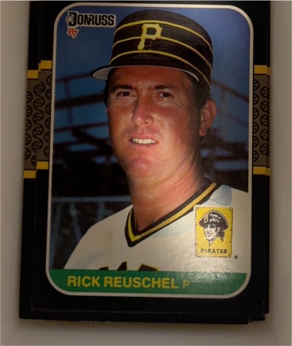 1987 Donruss #188 Rick Reuschel — front