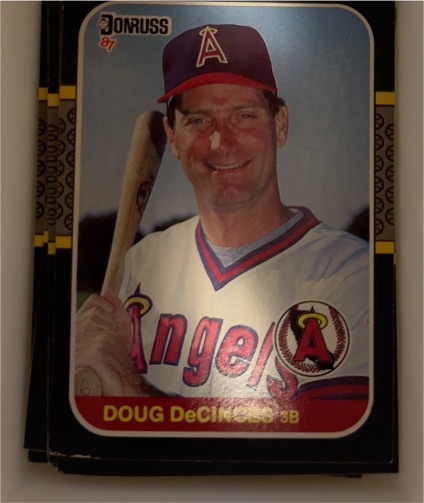 1987 Donruss #356 Doug DeCinces — front