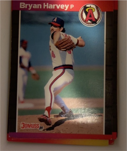 1989 Donruss #525 Bryan Harvey — front