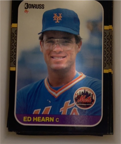 1987 Donruss #446 Ed Hearn — front