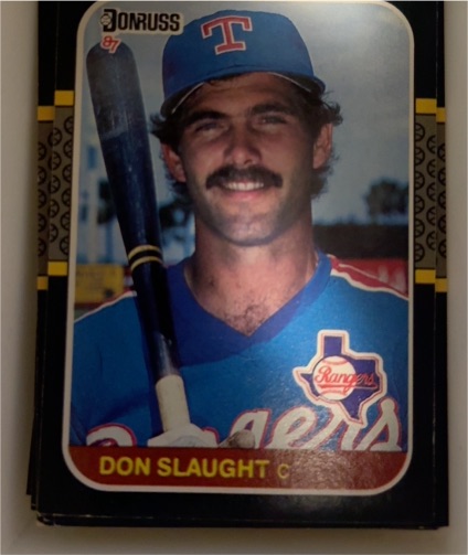 1987 Donruss #136 Don Slaught — front
