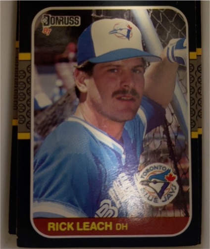 1987 Donruss #567 Rick Leach — front