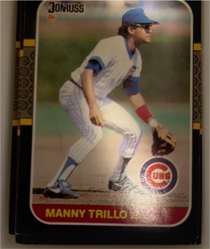 1987 Donruss #570 Manny Trillo Chicago Cubs — front