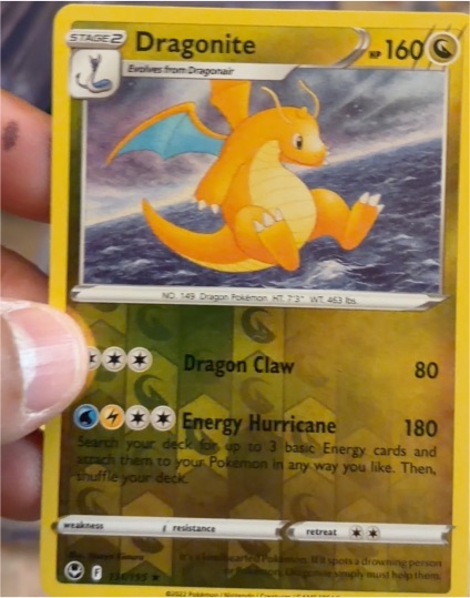 2022 Pokémon SWSH12: Silver Tempest #131 Dragonite — front