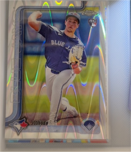 2025 Topps Chrome #188 Jake Bloss — front