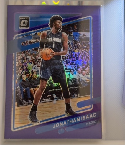 2021-22 Panini Donruss Optic #48 Jonathan Isaac — front